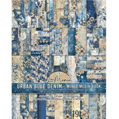 Ciao Bella Urban Blue Denim - Mixed Media Book