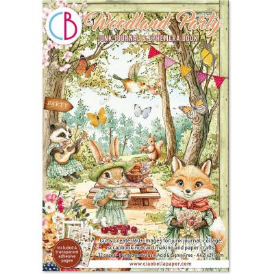 Ciao Bella Woodland Party - Junk Journal Ephemera Book