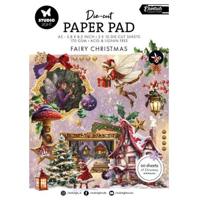 StudioLight Die-Cut Paper Pad - Fairy Christmas