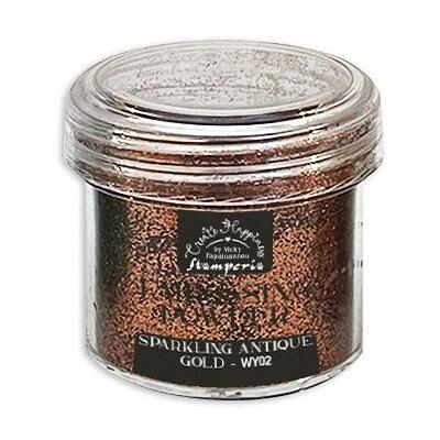 Stamperia Create Happiness Embossing Powder Antique Gold