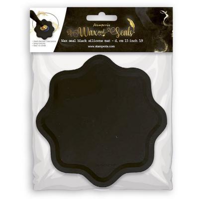 Stamperia Wax and Seals Black Seal Mat