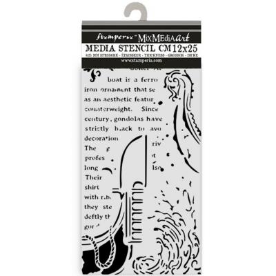 Stamperia Timeless Thick Stencil - Gondola