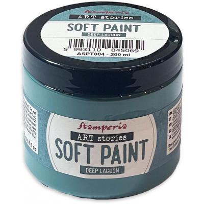 Stamperia Art Stories Soft Paint - Deep Lagoon