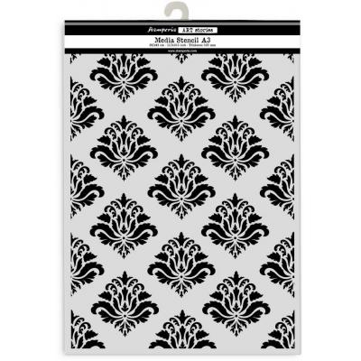 Stamperia Art Stories A3 Big Stencil  - Tapestry 2