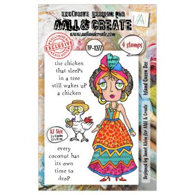 Aall and Create Stempel - Island Queen Dee
