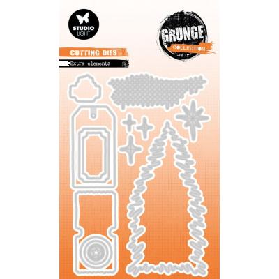 StudioLight Grunge Cutting Die - Extra Elements