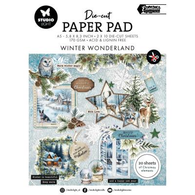 StudioLight Die-Cut Paper Pad - Winter Wonderland