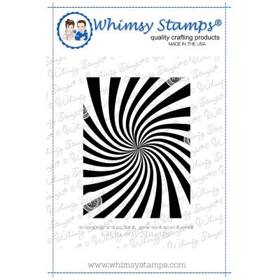Whimsy Stamps Stempel - Cosmic Swirl
