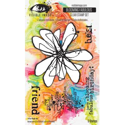 Visible Image Stamps - Blooming Fabulous