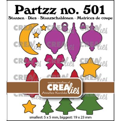 Crealies Partzz Cutting Dies - Mini Christmas