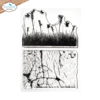 Elizabeth Craft Designs In the Garden Stempel - Cracked Fields