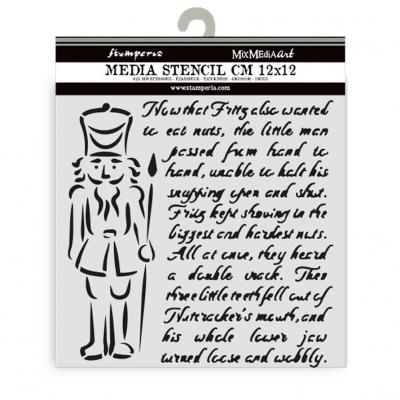 Stamperia Alice in Christmas Thick Stencil - Soldiers