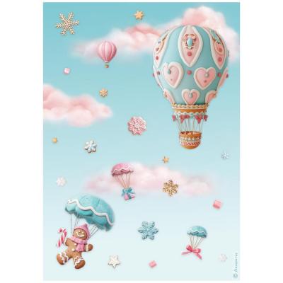 Stamperia Candy Christmas - Air Balloons