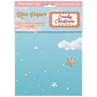 Stamperia Candy Christmas - Backgrounds