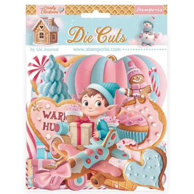 Stamperia Candy Christmas - Die Cuts