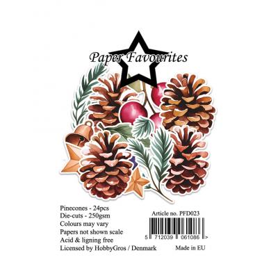 Paper Favourites Die-Cuts - Pinecones