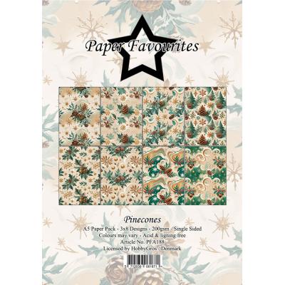 Paper Favourites Paper Pack - Pinecones