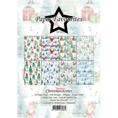 Paper Favourites Paper Pack - Christmas Scenes