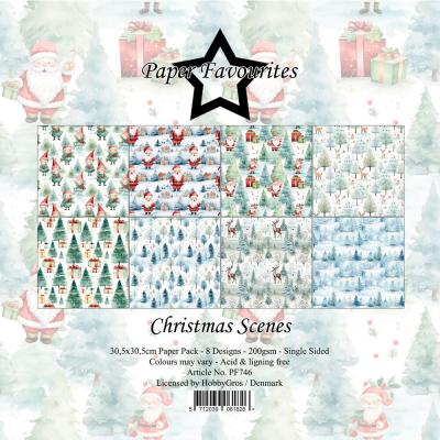Paper Favourites Paper Pack - Christmas Scenes