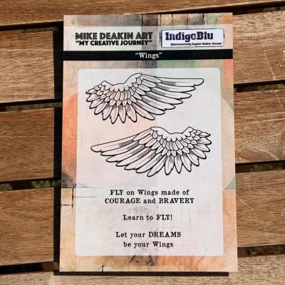 IndigoBlu Stempel - Wings