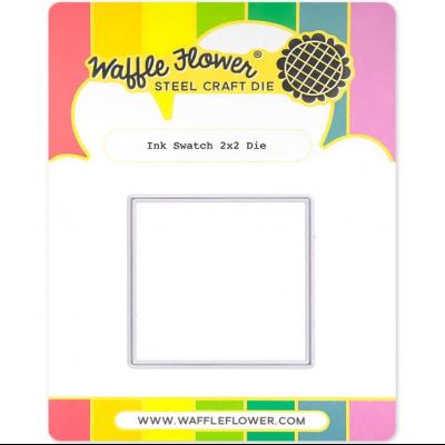 Waffle Flower Die Cut - Ink Swatch 2x2