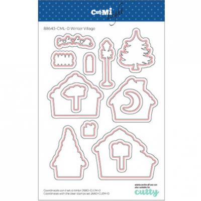 Impronte d'Autore Cutting Dies - Winter Village