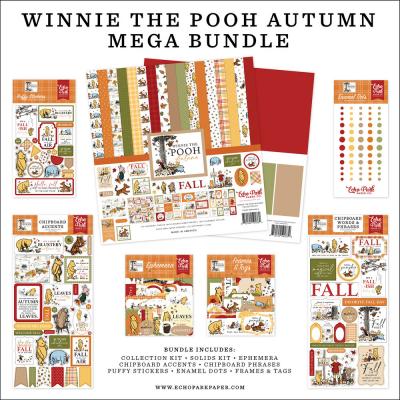 Echo Park Winnie The Pooh Autumn - Mega Bundle