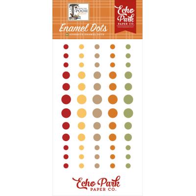 Echo Park Winnie The Pooh Autumn - Enamel Dots