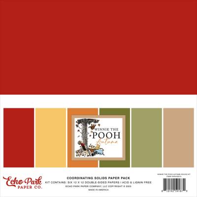 Echo Park Winnie The Pooh Autumn - Coordinating Solids