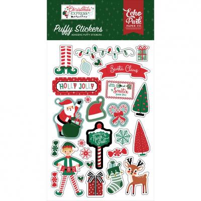 Echo Park Christmas Express - Puffy Stickers