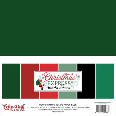 Echo Park Christmas Express - Coordinating Solids