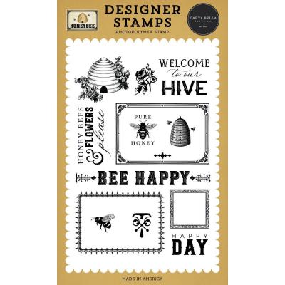 Carta Bella Honey Bee Stempel - Welcome To Our Hive