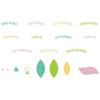 Sizzix Catherine Pooler Stempel - Overarching Sentiments