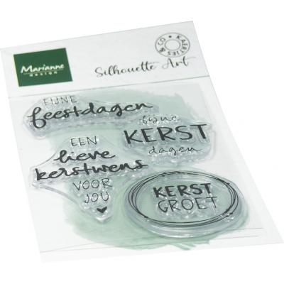 Marianne Design Stempel - Kerstwensen (NL)