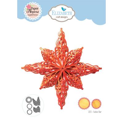 Elizabeth Craft Designs Festive Holly Die - Festive Star