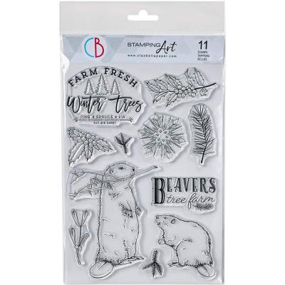 Ciao Bella Forest Tales Stempel - Beavers Tree Farm