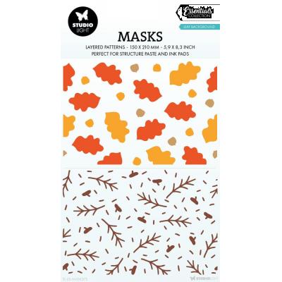 StudioLight Stencil - Leaf Background
