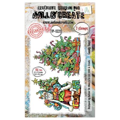 Aall and Create Stempel - Candy Tinsel