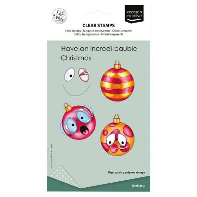 Vaessen Creative Stempel - Baubles 2