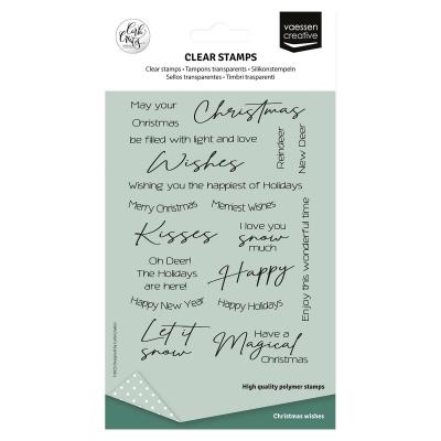Vaessen Creative Stempel - Christmas Wishes