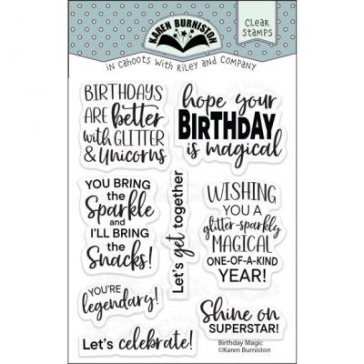 Karen Burniston Stempel - Birthday Magic