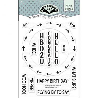 Karen Burniston Stempel - Whirly Wheel Words