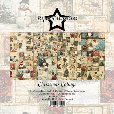 Paper Favourites Paper Pad - Christmas Collage
