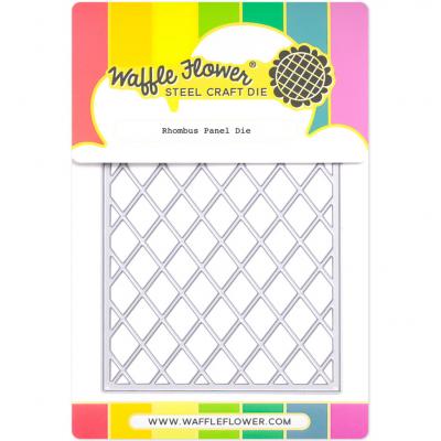 Waffle Flower Rhombus Panel Die