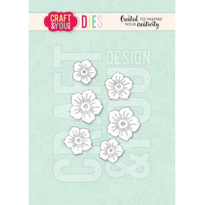 Craft & You Cutting Dies - Mini Flowers