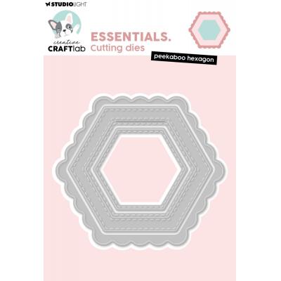 StudioLight Creative Craftlab Cutting Dies - Peekaboo Hexagon