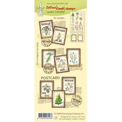Leane Creatief Stempel - Post Stamps Christmas