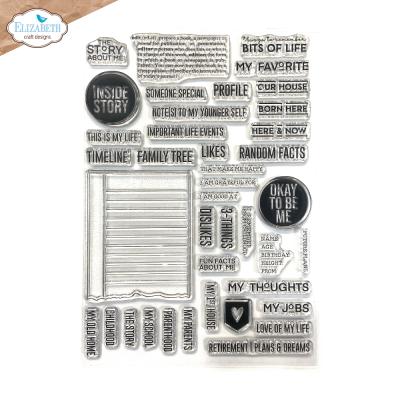 Elizabeth Craft Designs Botanical Blend Stempel - About Me