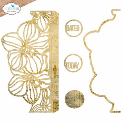 Elizabeth Craft Cutting Dies - Borderpage with Flowers