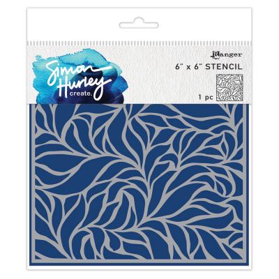 Ranger Simon Hurley create. Stencil - Lush Leaves